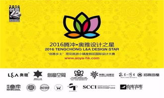 創意鄉土，文旅盛宴 2016騰沖奧雅設計之星企業形象策劃
